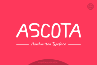Ascota: A Lively Font for Modern Small Business Branding