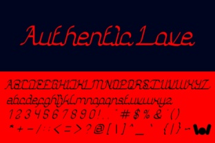 Authentic Love Font: Elevate Your Brand Identity
