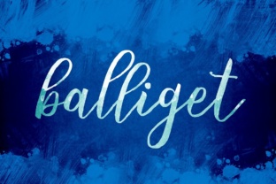 Balliget: A Handmade Script Font for Branding