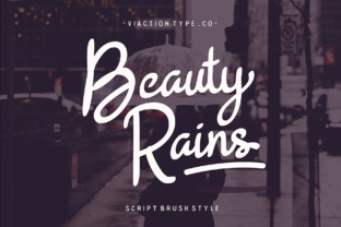 Beauty Rains Typeface Review for Web Design