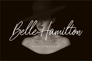 Belle Hamilton: A Signature Font for Polished Brands