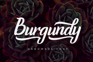 Burgundy Font: Elevating Brand Identity with Script Elegance