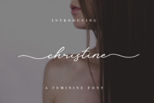 Christine Typeface: Elevating Feminine Brand Identity