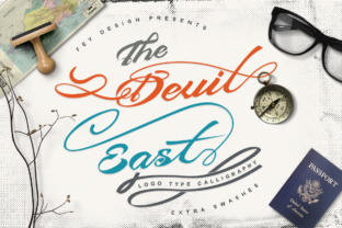 Devil East Font Review: A Bold Script for Branding