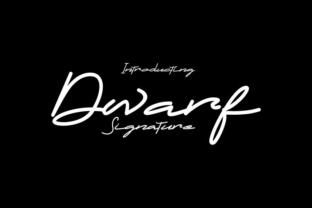 Dwarf Signature: The Perfect Handwritten Font for Crafters