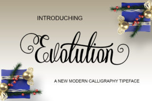 Evolution Font: A Modern Script for Campaigns