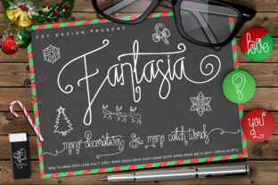 Fantasia Font: A Decorative Typeface for Makers