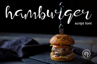 Hamburger Script Font for Web Design