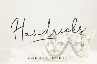 Handricks Font: A Casual Script for Modern Campaigns