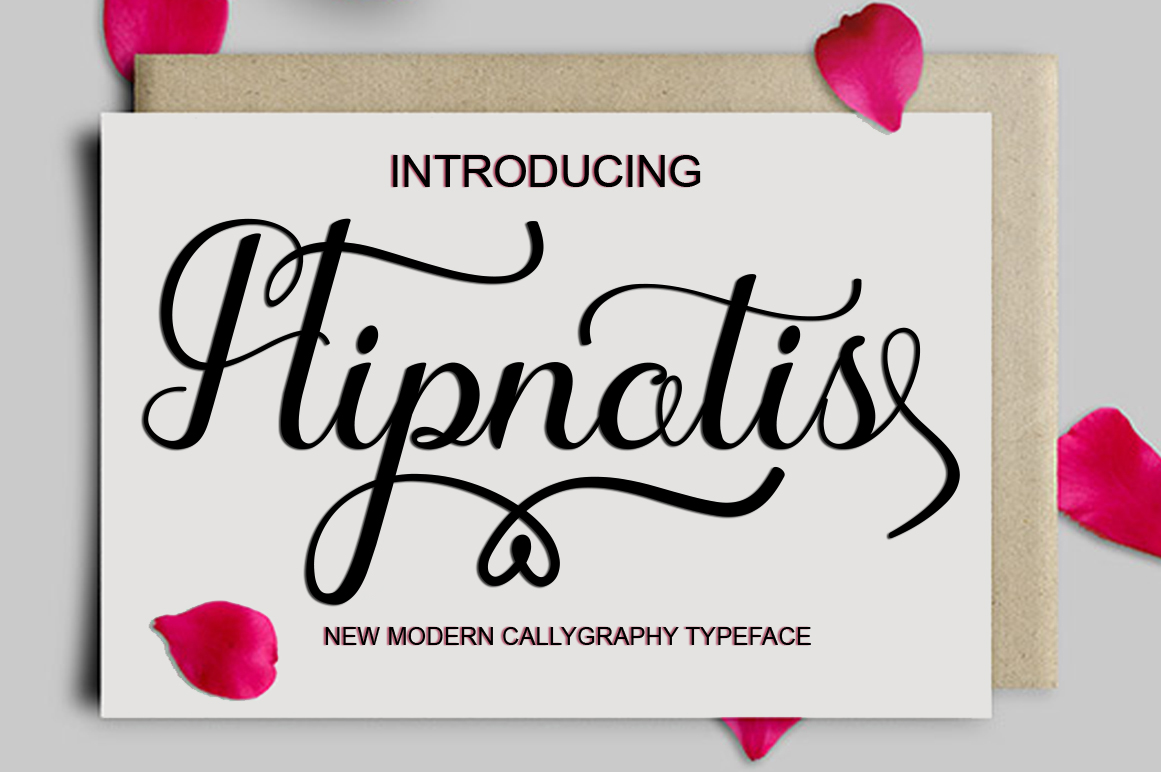 Hipnotis Font: Elevating Web Design with Fresh Calligraphy