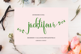 Jacktifour: A Handwritten Font for Makers