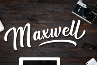 Maxwell Font: A Script Typeface for Modern Web Design