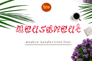 Meusaneut: A Handdrawn Font for Crafters