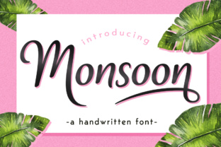 Monsoon Font: A Fresh Typeface for Branding