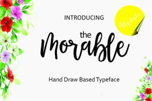 Morable: A Modern Handwritten Font for Your Brand