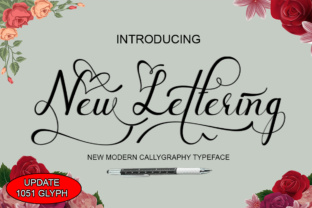 New Lettering: A Premium Script Font for Campaigns