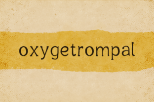Oxygetrompal: A Handwritten Font for Clear Campaigns