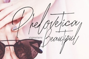 Phelovetica: A Modern Script Font for Handmade Brands