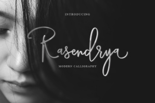 Rasendrya: The Script Font That Stops the Scroll