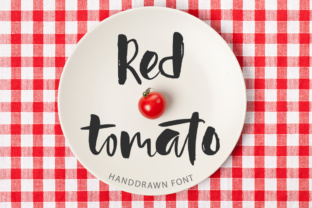 Red Tomato: A Playful Script Font for Editorial Design