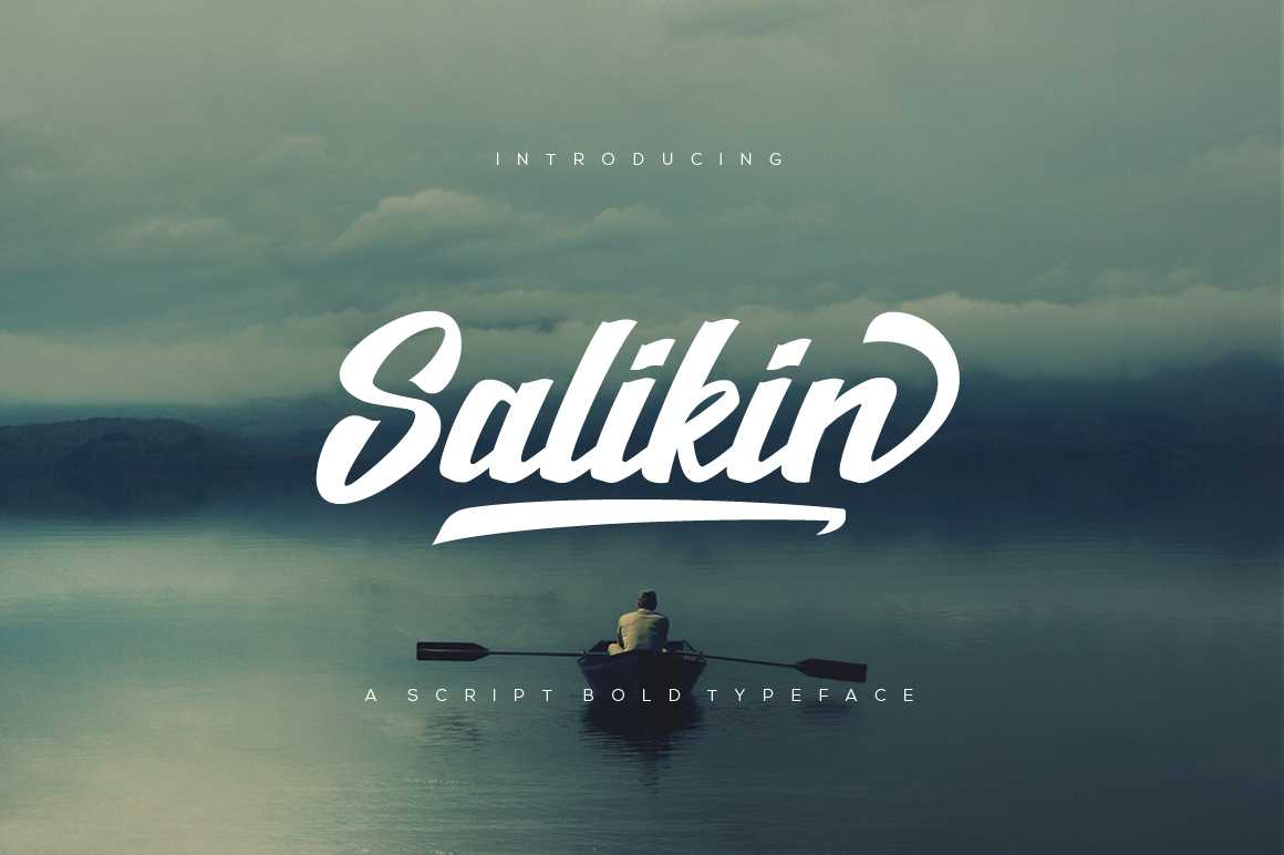 Salikin: A Bold Script Font for Modern Branding