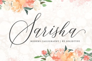 Sarisha: A Script Font for Elegant Branding