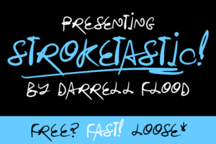 Stroketastic: A Handwritten Typeface for Editorial Flair