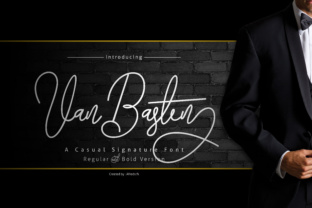 Van Basten: A Refined Script Font for Editorial Design